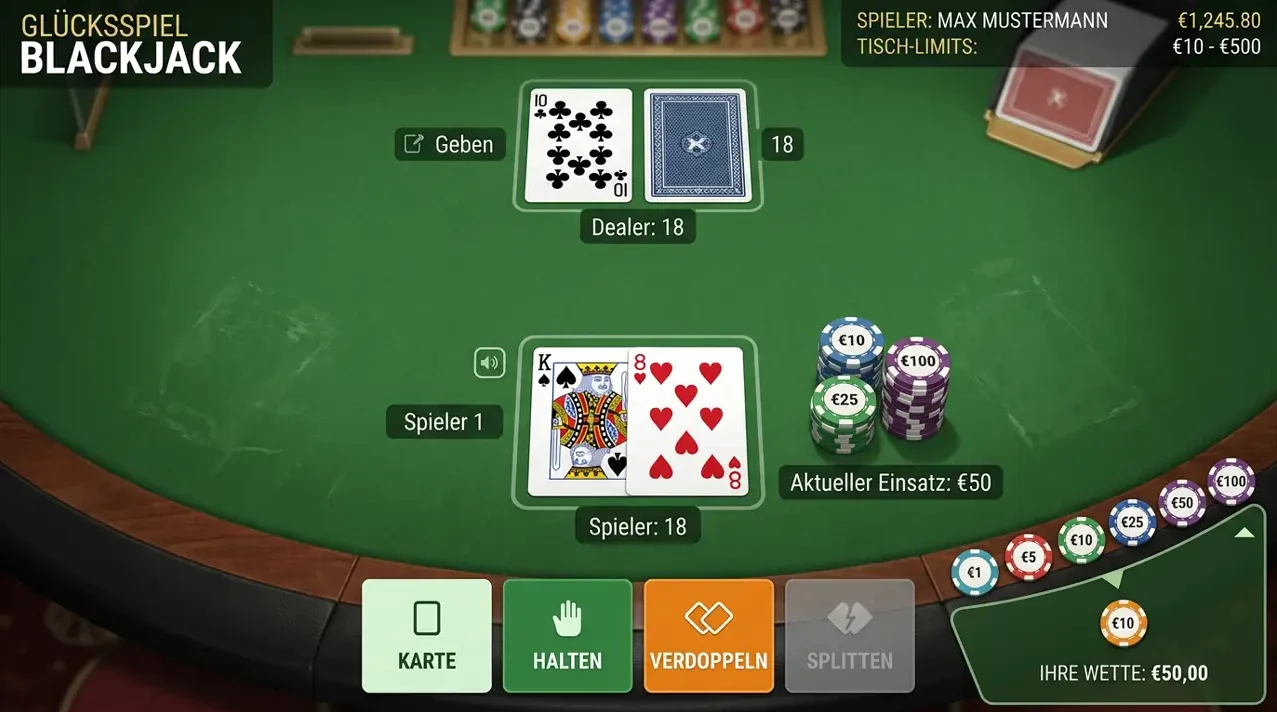 Tischspiele — Casinacho